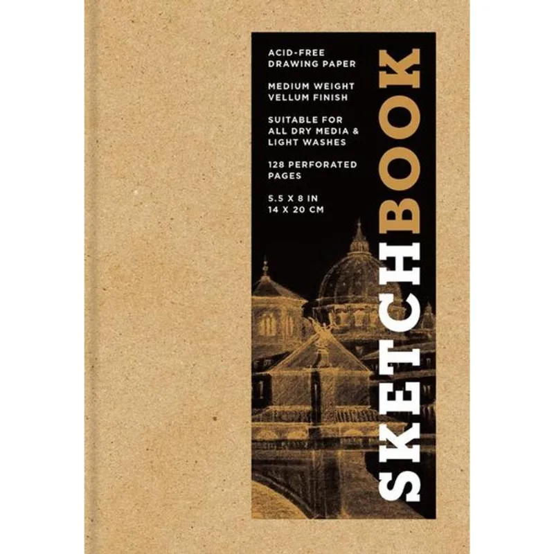 Libreta: Sketchbook (Basic Small Bound Kraft)