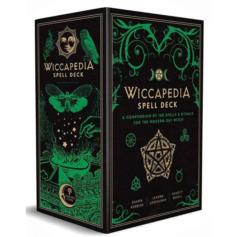 The wiccapedia spell deck: a compendium of 100 spells & rituals for the modernday witch (volume 9)