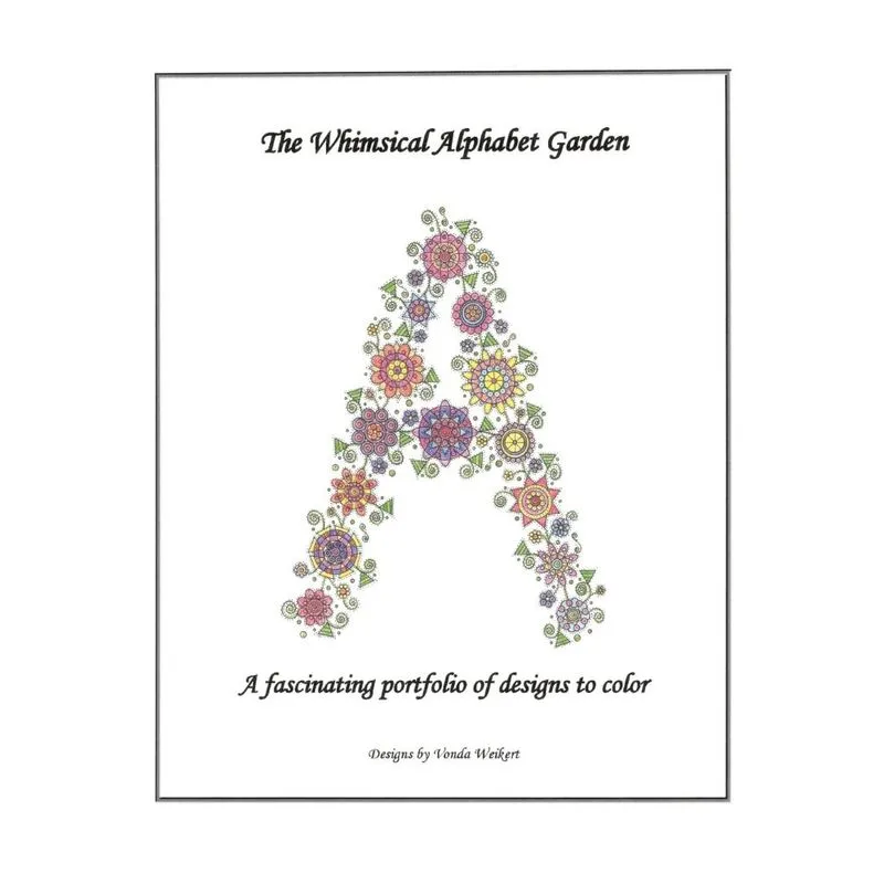 The Whimsical Alphabet Garden