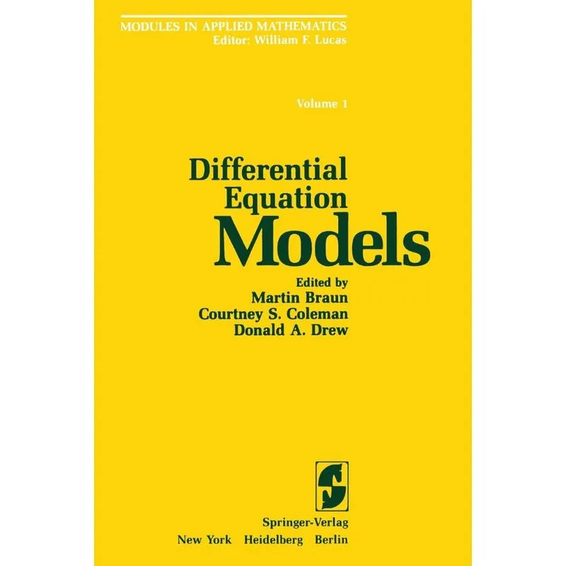 Differential Equation Models