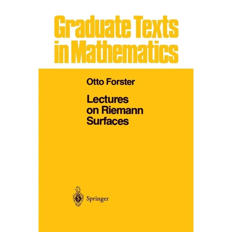 Lectures on Reimann Surfaces