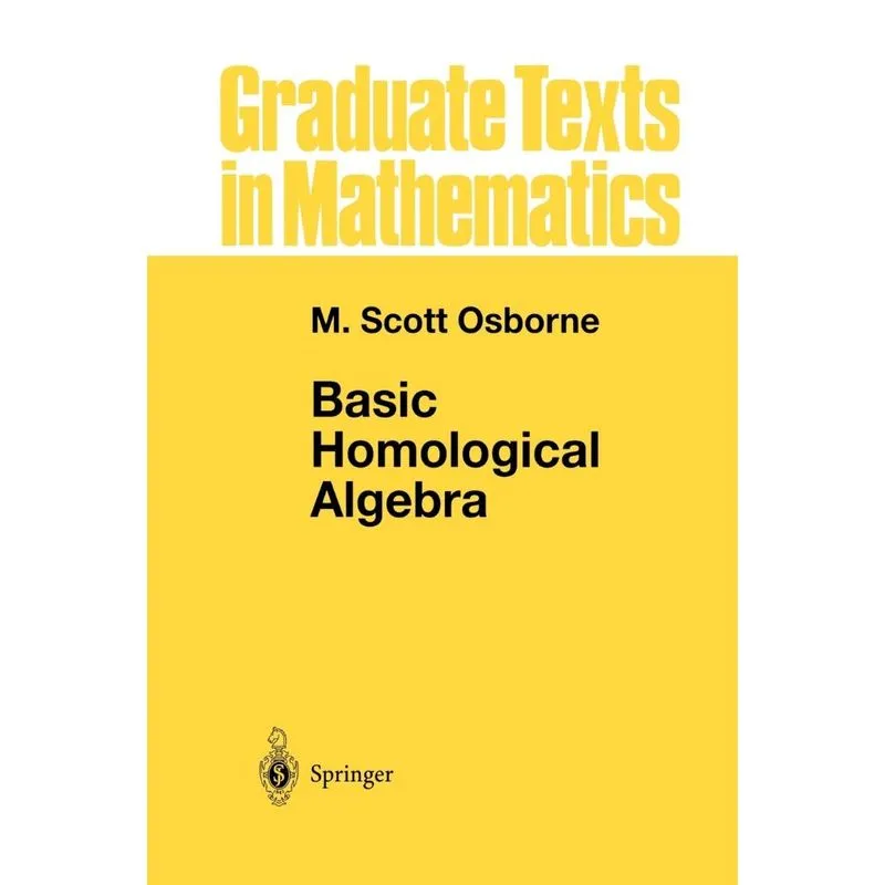 Basic Homological Algebra