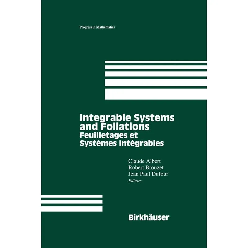 Integrable Systems and Foliations
