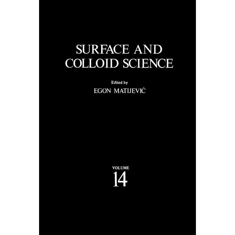 Surface and Colloid Science