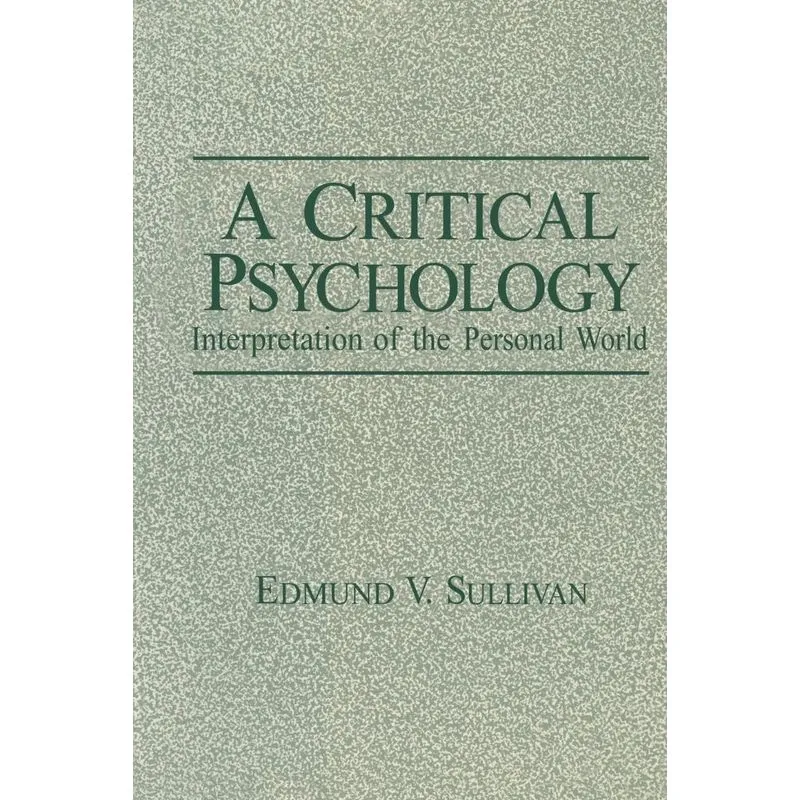 A Critical Psychology