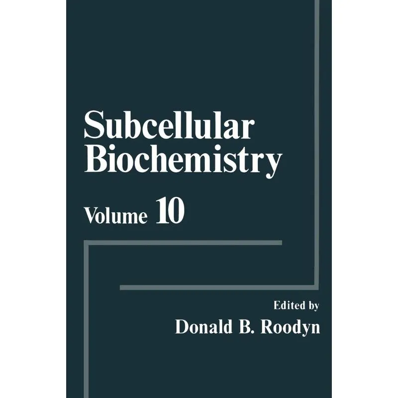 Subcellular Biochemistry