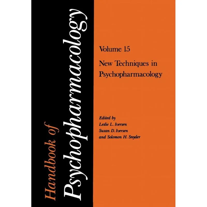 Handbook of Psychopharmacology