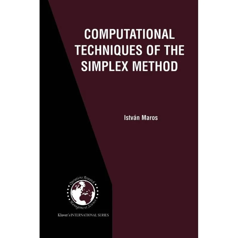 Computational Techniques of the Simplex Method