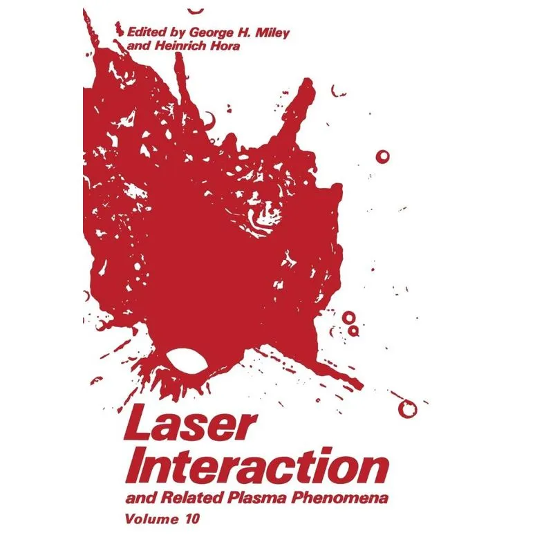 Laser Interaction and Related Plasma Phenomena