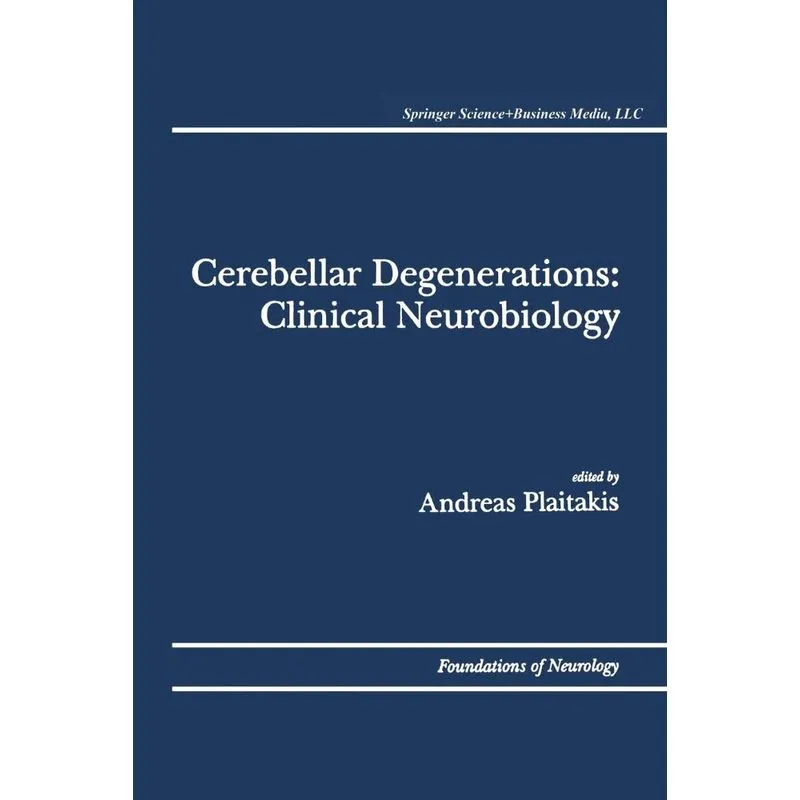 Cerebellar Degenerations