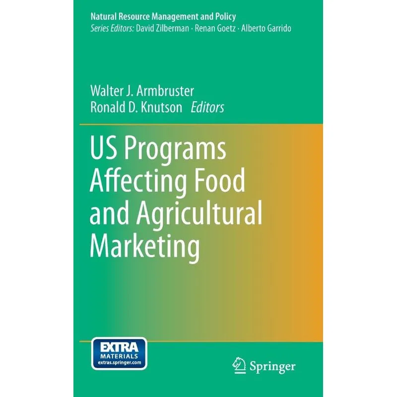 US Programs Affecting Food and Agricultural Marketing