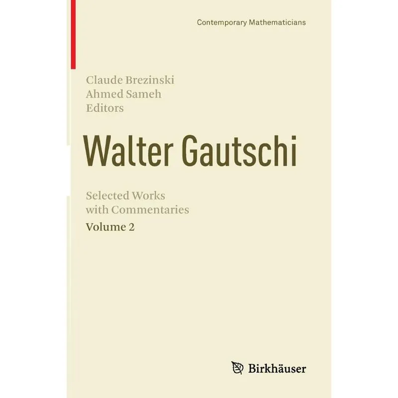Walter Gautschi, Volume 2