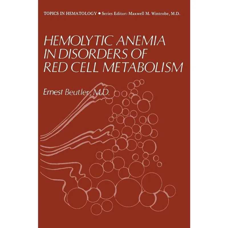 Hemolytic Anemia in Disorders of Red Cell Metabolism