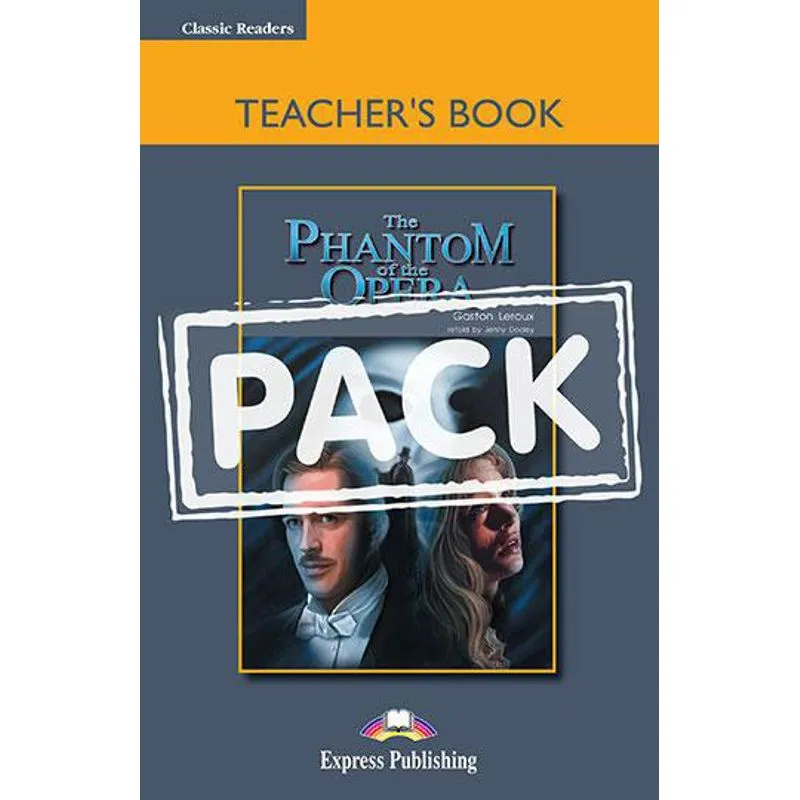PHANTOM OF THE OPERA, THE - TEACHER'S BOOK WITH BOARD GAME