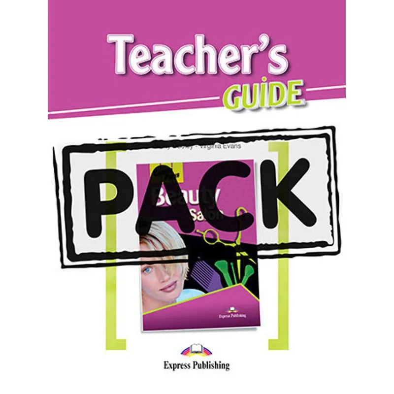CAREER PATHS BEAUTY SALON - TEACHER'S PACK WITH GUIDE & DIGIBOOK APP