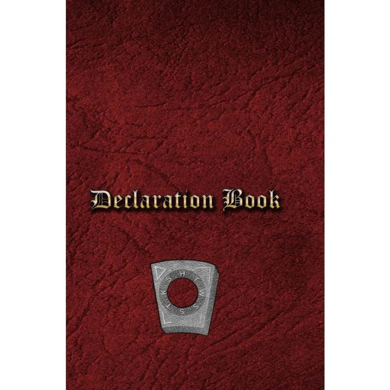 Declaration Book - Mark Mason