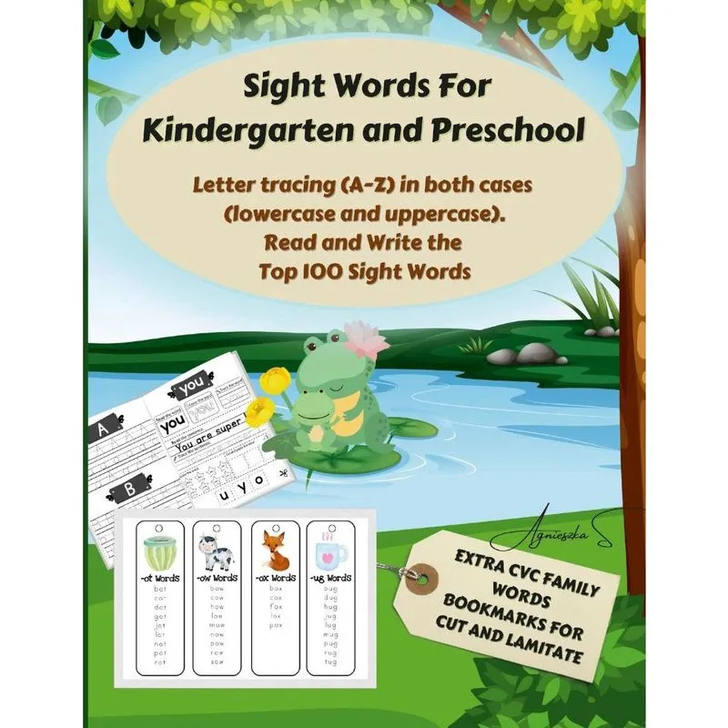 Livro Top 100 Sight Words For kindergarten and Preschool