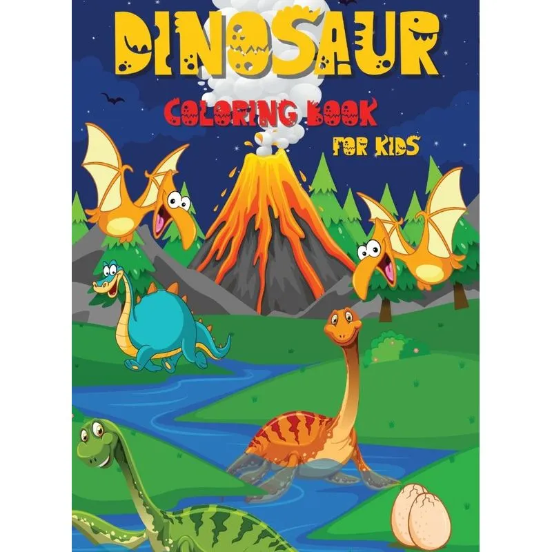 Dinosaur Coloring Book for Kids