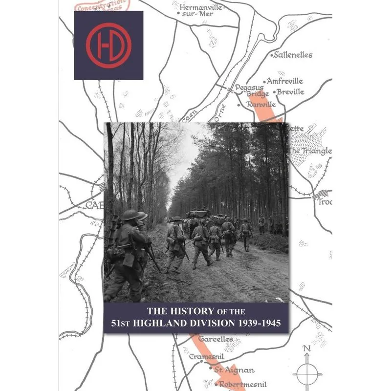 Livro the history of the 51st highland division 1939-1945