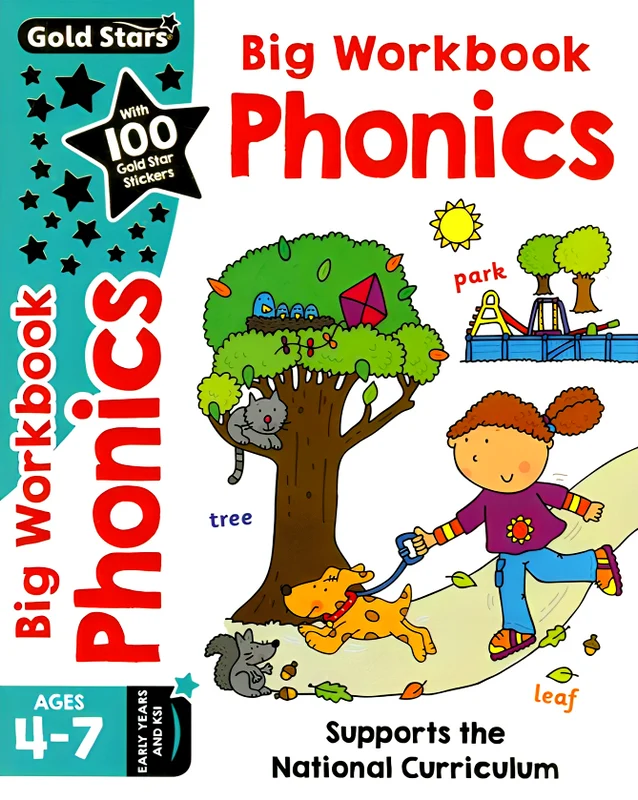Gold Stars Big Workbook Phonics Ages 4-7 Early Years And Ks1