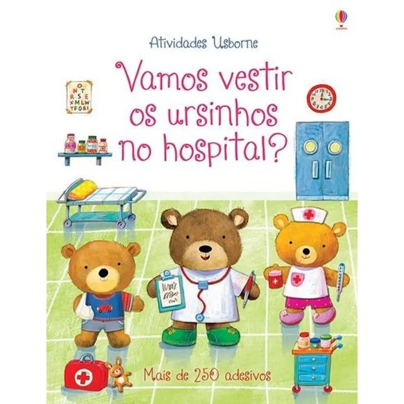 Vamos Vestir os Ursinhos no Hospital?