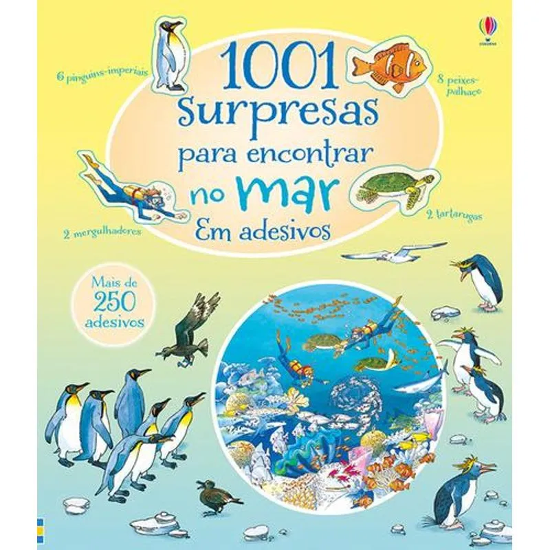 1001 Surpresas para Encontrar no Mar em Adesivos