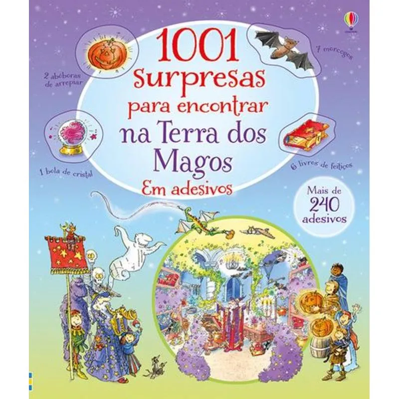 1001 Surpresas para Encontrar na Terra dos Magos em Adesivos