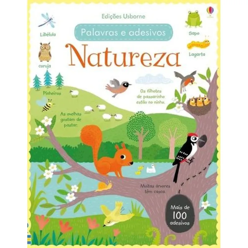 Natureza - Palavras e Adesivos