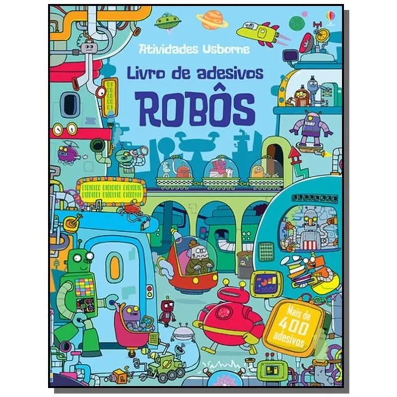 ROBOS - LIVRO DE ADESIVOS
