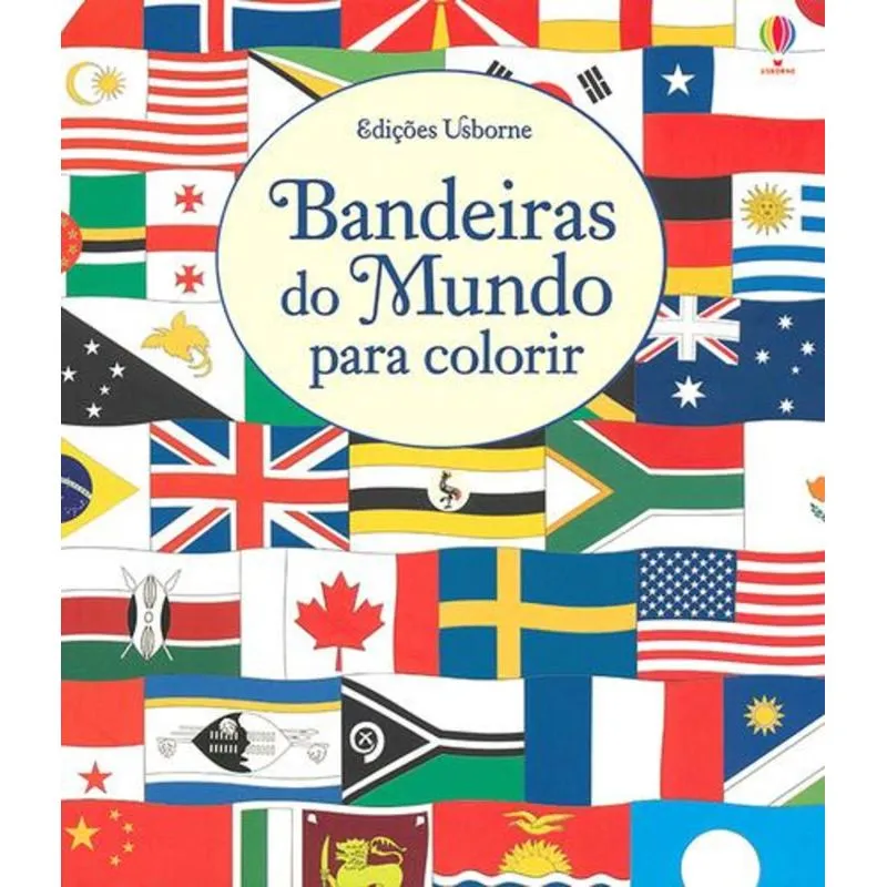Bandeiras do Mundo para Colorir