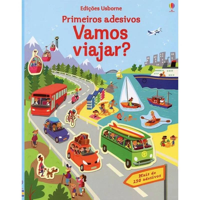 VAMOS VIAJAR? - PRIMEIROS ADESIVOS