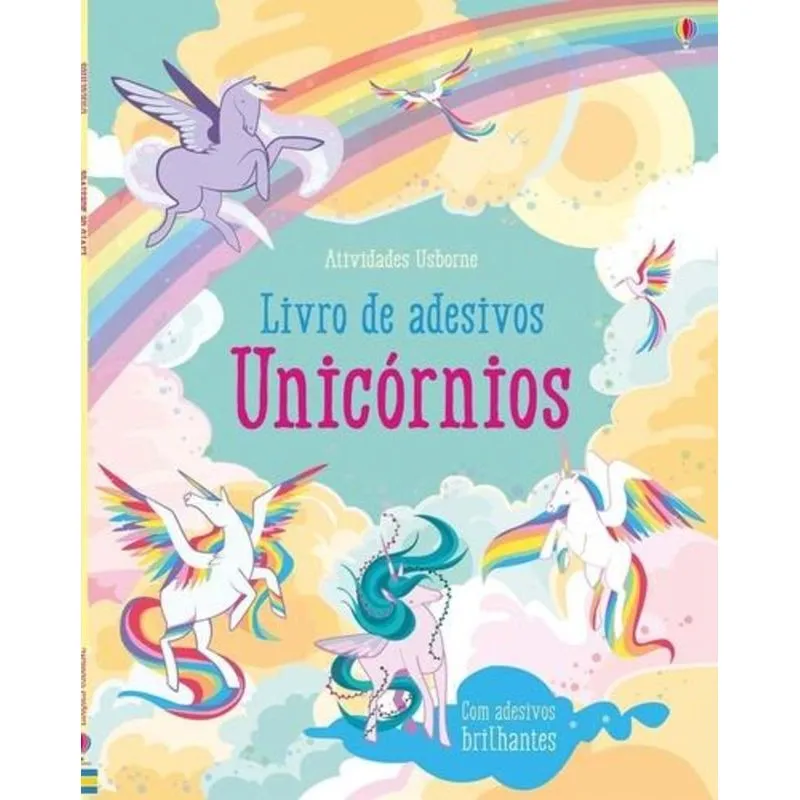 Unicórnios: Livro de Adesivos