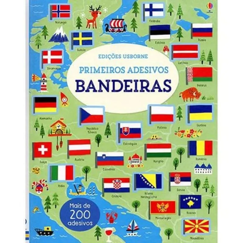 PRIMEIROS ADESIVOS : BANDEIRAS