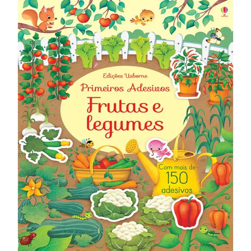 Frutas E Legumes - Primeiros Adesivos