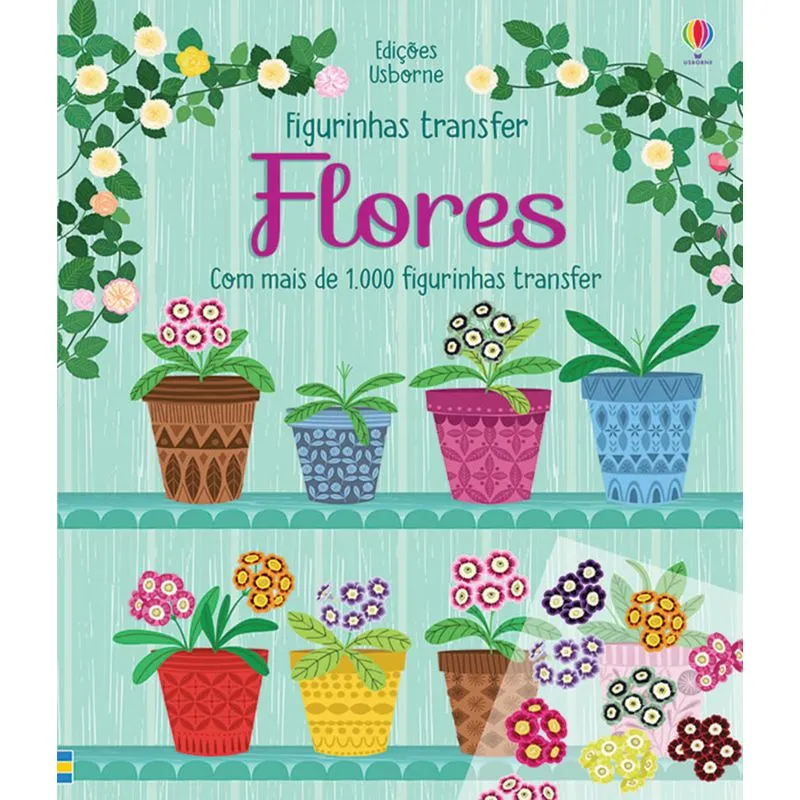 Flores - Figurinhas Transfer