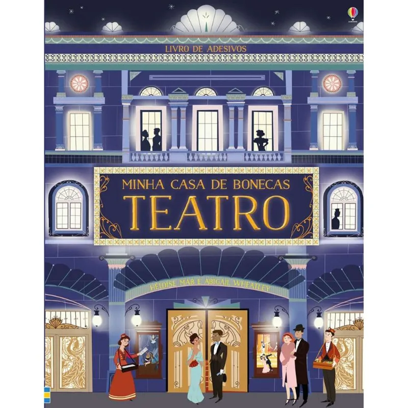 MINHA CASA DE BONECAS - TEATRO - LIVRO DE ADESIVOS