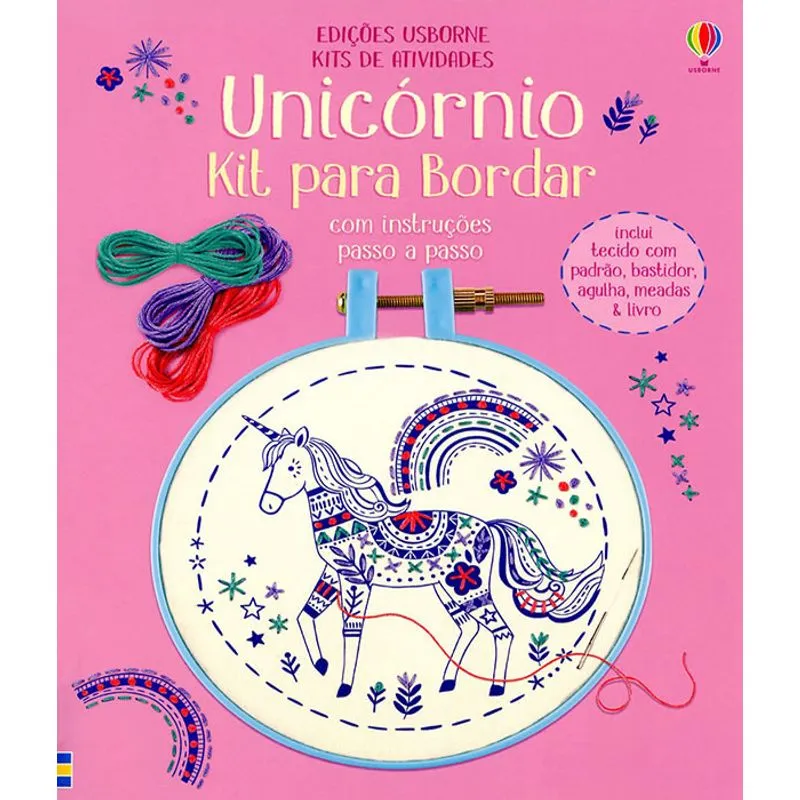 Unicornio - Kit Para Bordar