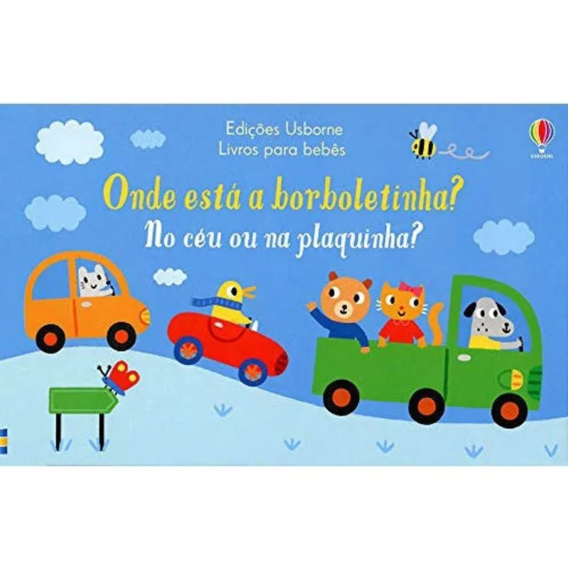 Livro - Onde está a borboletinha? No céu ou na plaquinha?