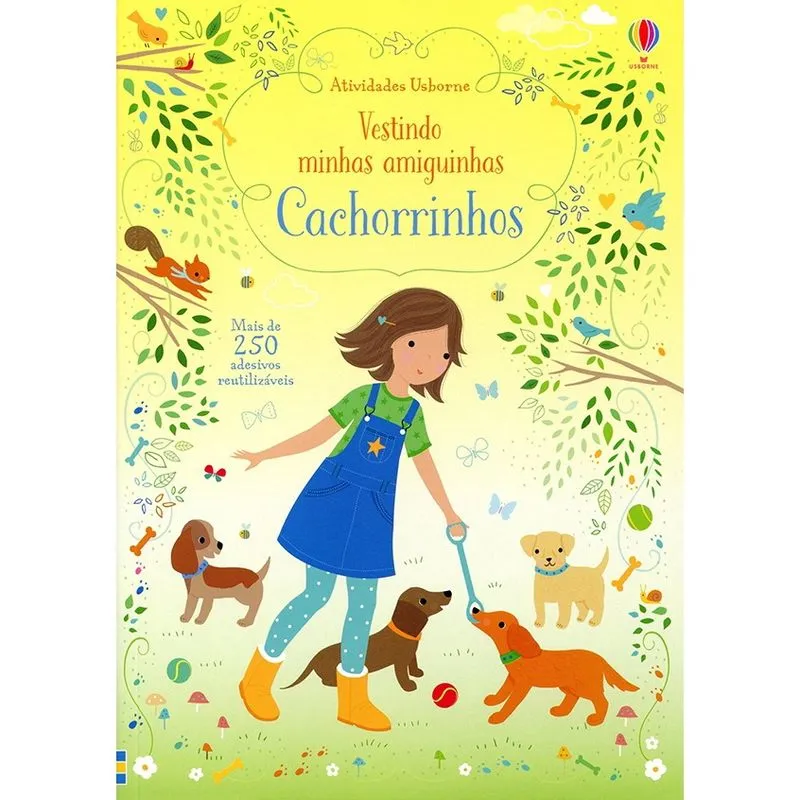 Livro - Cachorrinhos: Vestindo minhas amiguinhas