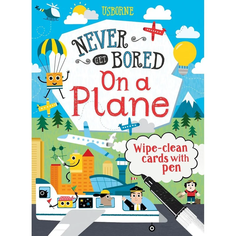 Never Bored On A Plane