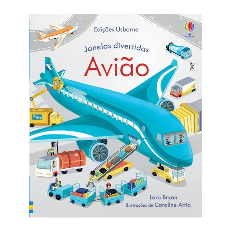 AVIÃO: JANELAS DIVERTIDAS