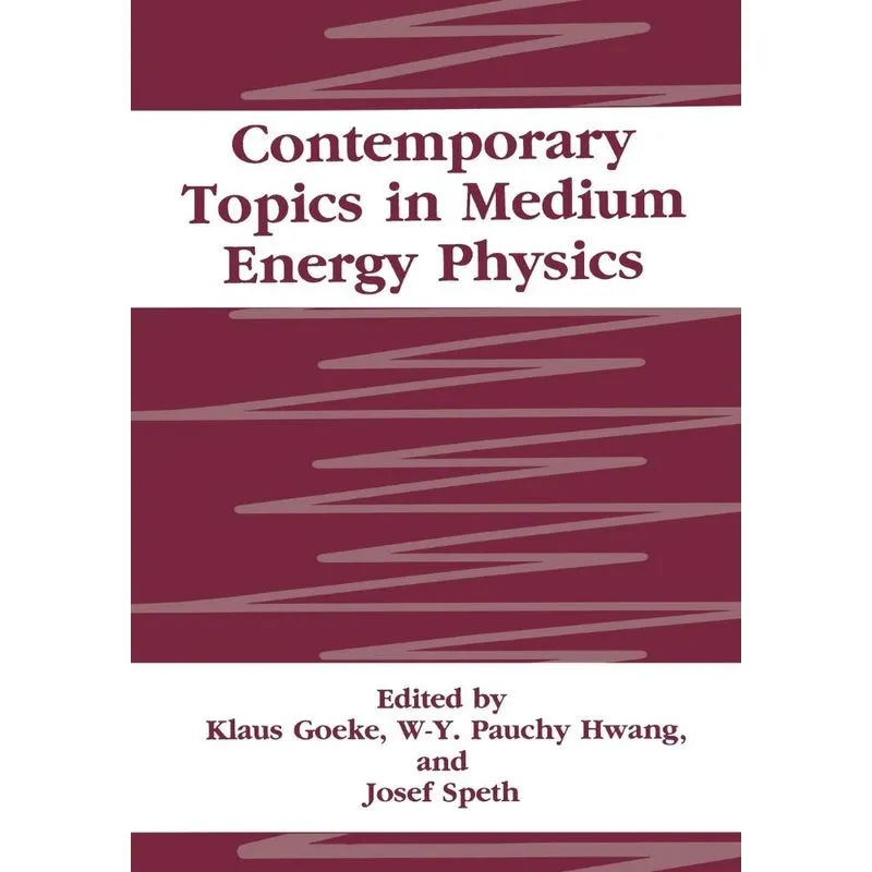 Contemporary Topics in Medium Energy Physics