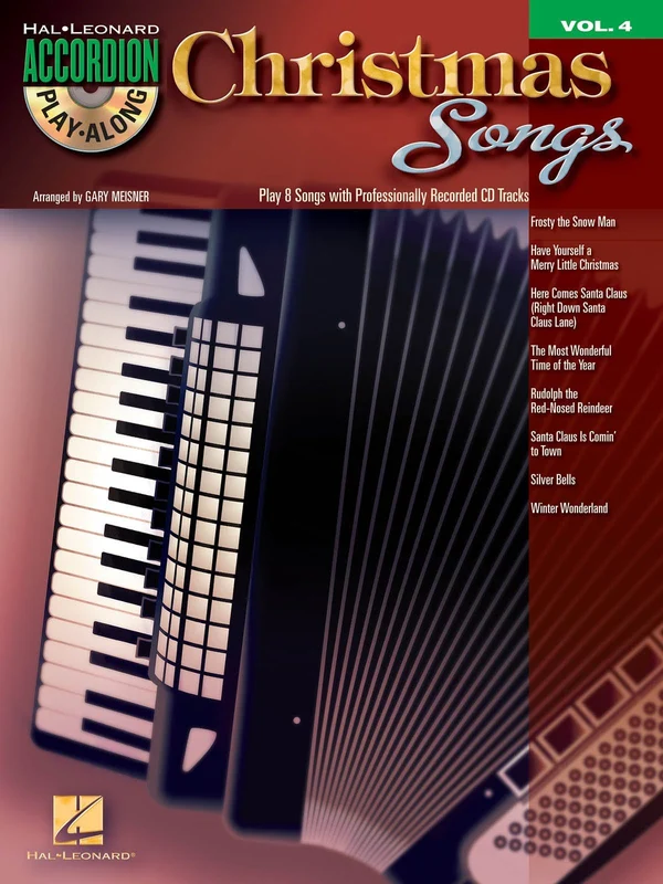 Christmas Songs Accordion Play-Along Volume 4