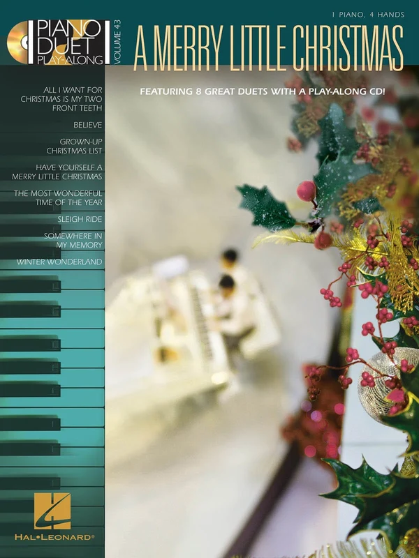 A Merry Little Christmas Piano Duet Play-Along Volume 43 四手聯彈