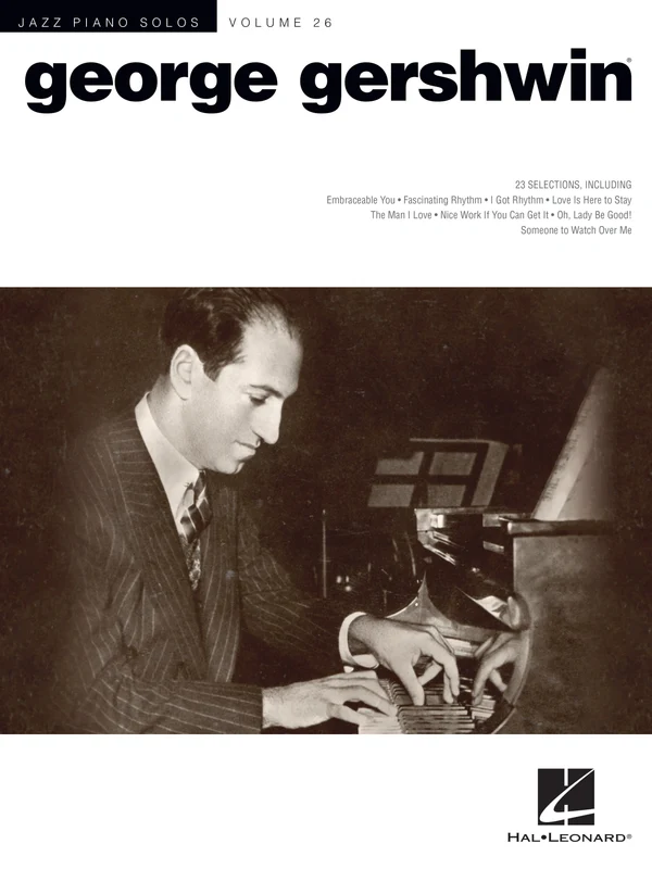 George Gershwin Jazz Piano Solos Series Volume 26 蓋希文 爵士音樂鋼琴 獨奏