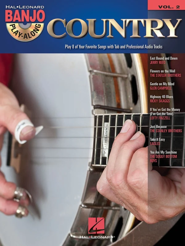 Country Banjo Play-Along Volume 2