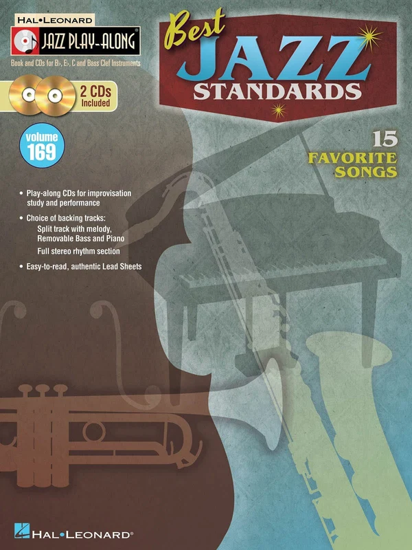 Best Jazz Standards Jazz Play-Along Volume 169 爵士音樂 爵士音樂
