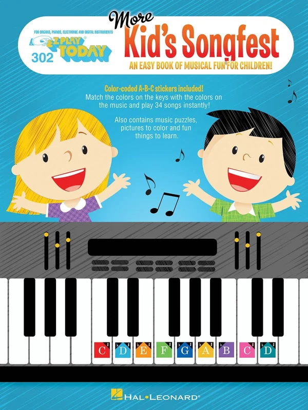 More Kid's Songfest E-Z Play Today Volume 302