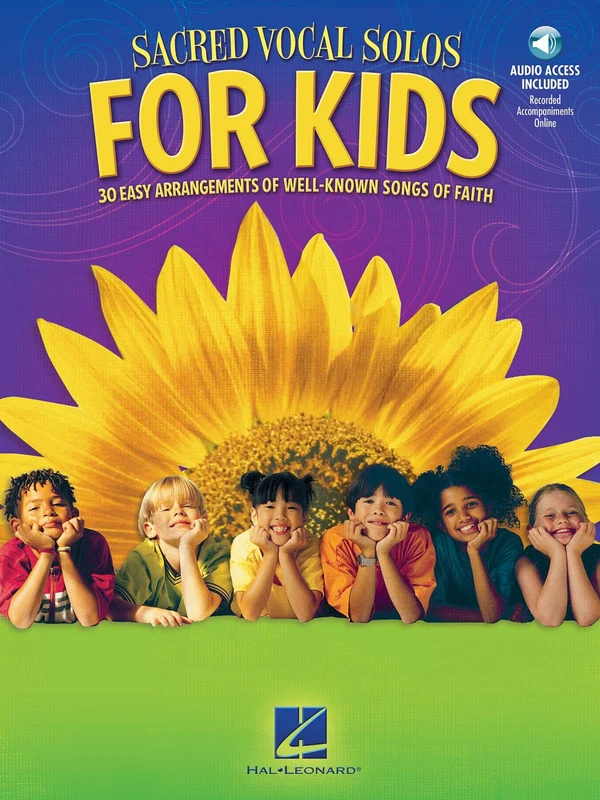 Sacred Vocal Solos for Kids With online audio of piano accompaniments 獨奏 鋼琴 伴奏