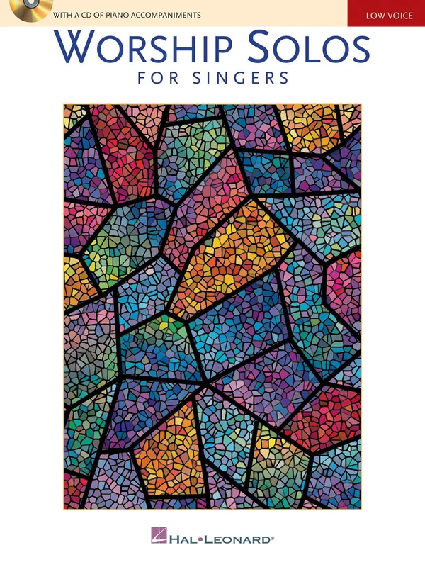 Worship Solos for Singers Low Voice Edition with CD of Piano Accompaniments 獨奏 低音 鋼琴 伴奏
